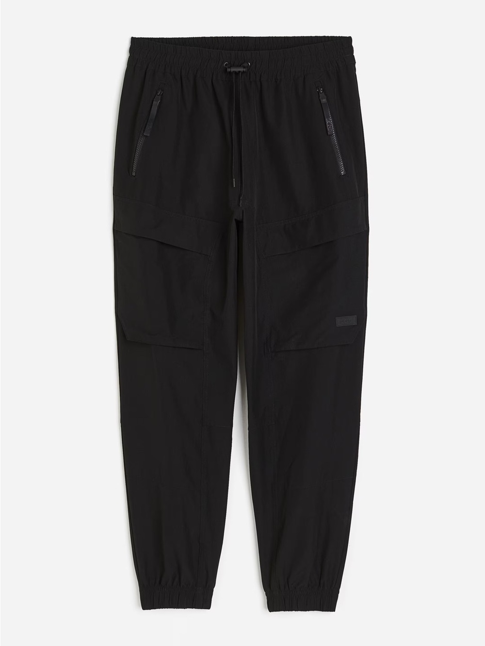 H&M Move Black Technical Cargo Jogger Pants Men’s Large